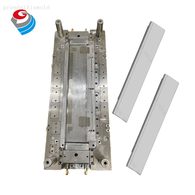 Molde de inyección de panel de aire acondicionado