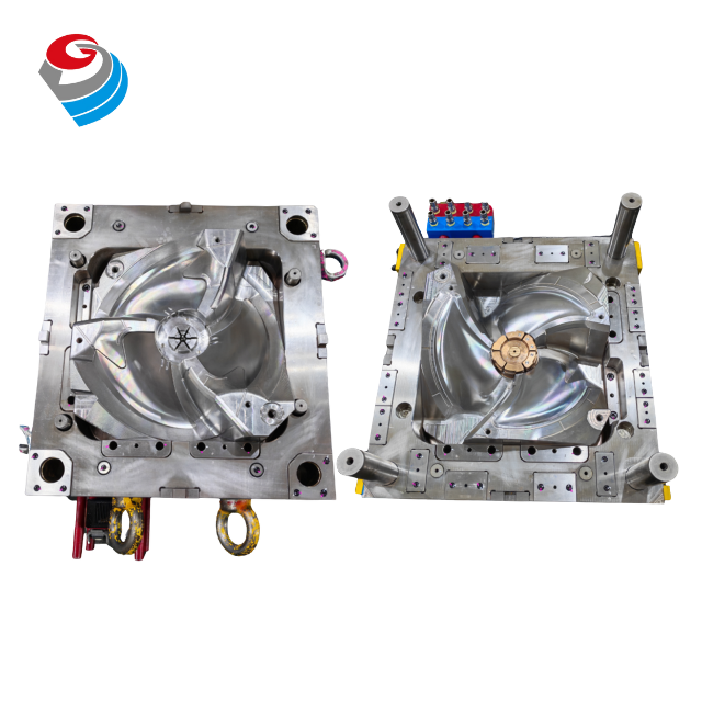 Molde de cuchilla de ventilador de flujo axial