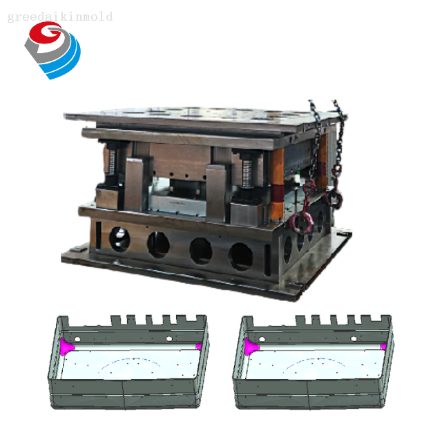 Herramienta de estampado de caja de control eléctrico de CA