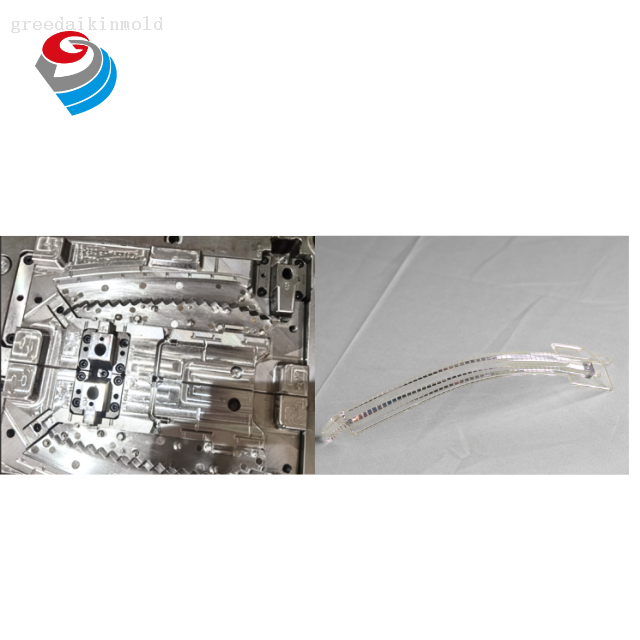 Molde de inyección de lentes automotrices